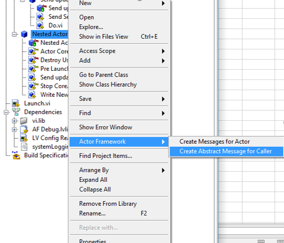 LabVIEW AF_9 Abstract Message in LabVIEW Actor Framework - Yang’s Site