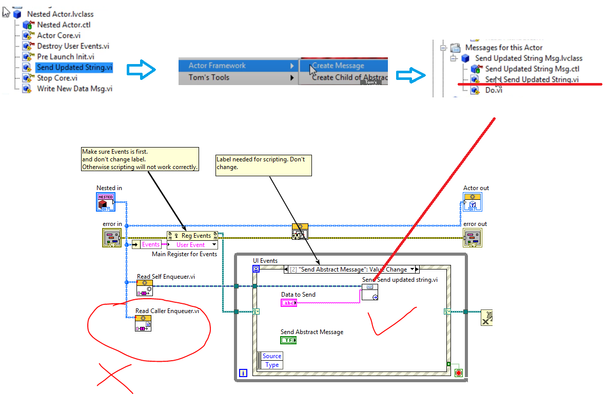 LabVIEW AF_9 Abstract Message in LabVIEW Actor Framework - Yang’s Site